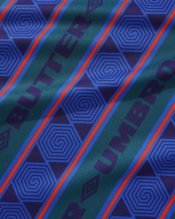 BUTTER GOODS Umbro Vert Jersey Forest/Cobalt