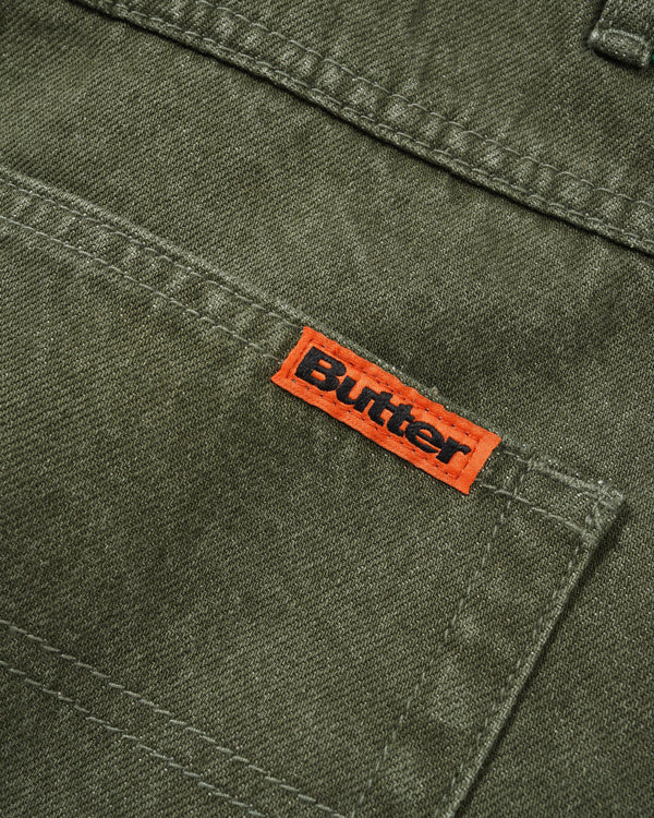 BUTTER GOODS Weathergear Denim Jeans Faded Army