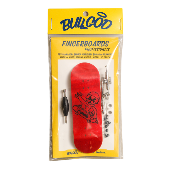 BULLGOD Shredder Professional Fingerboard Red; 32 mm