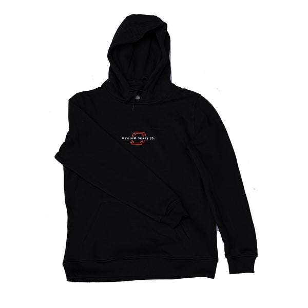 MEDIUM Night Chase Hoodie Black