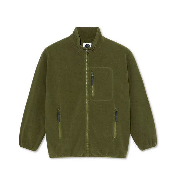 POLAR Basic Fleece Jacket Army Green