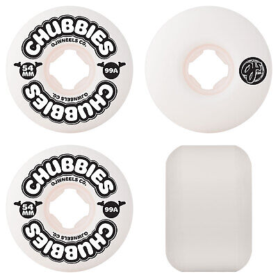 OJ WHEELS Chubbies White 99A; 54 mm