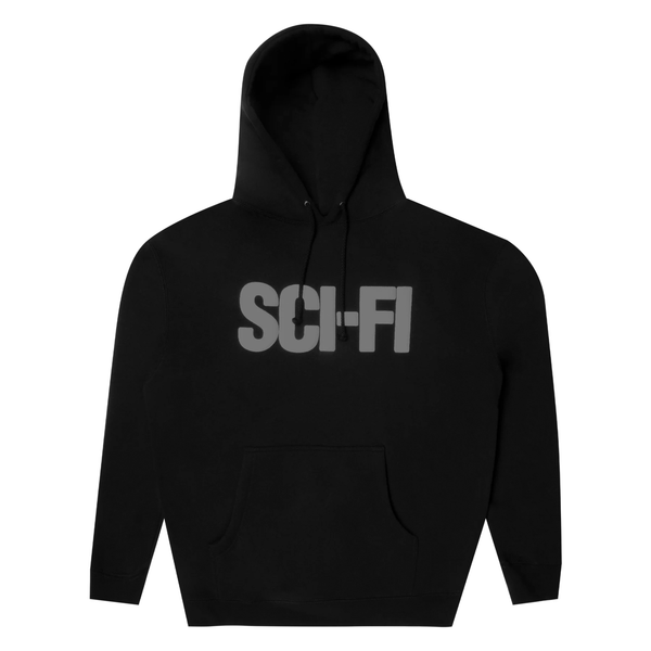 SCI-FI FANTASY Big Logo Hood Black