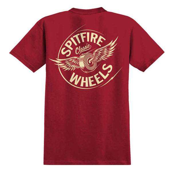 SPITFIRE Flying Classic Tee Maroon