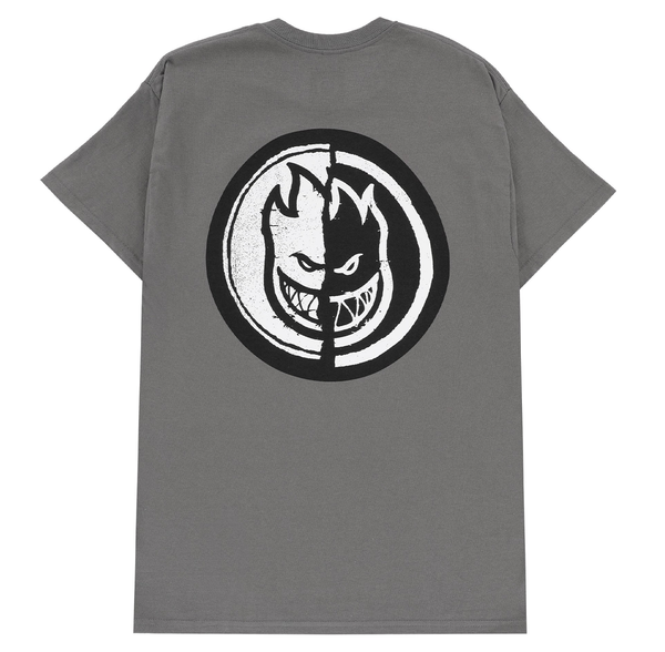 SPITFIRE Póló Yin Yang Tee Charcoal