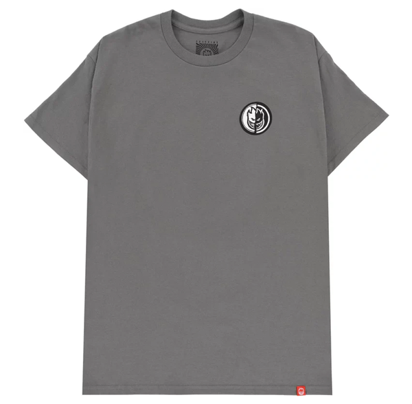 SPITFIRE Póló Yin Yang Tee Charcoal