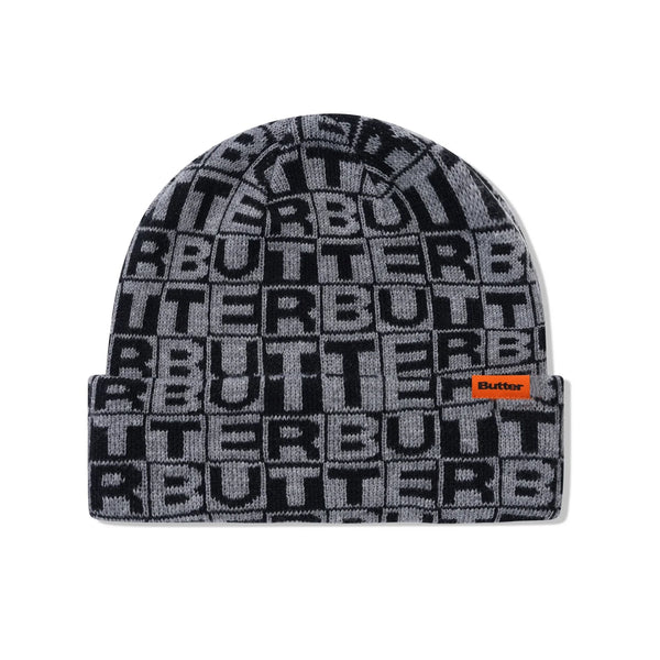 BUTTER GOODS Tiles Beanie Black