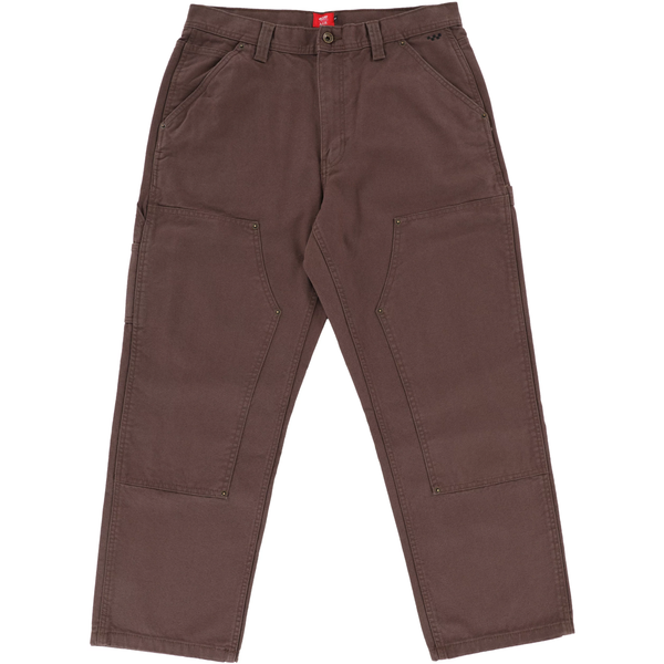 VANS Skate Nadrág Drill Chore AVE Loose Carp Pant Chocolate Brown