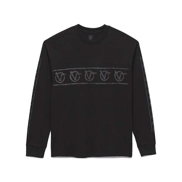 VANS ROWAN ZORILLA LS TEE BLACK