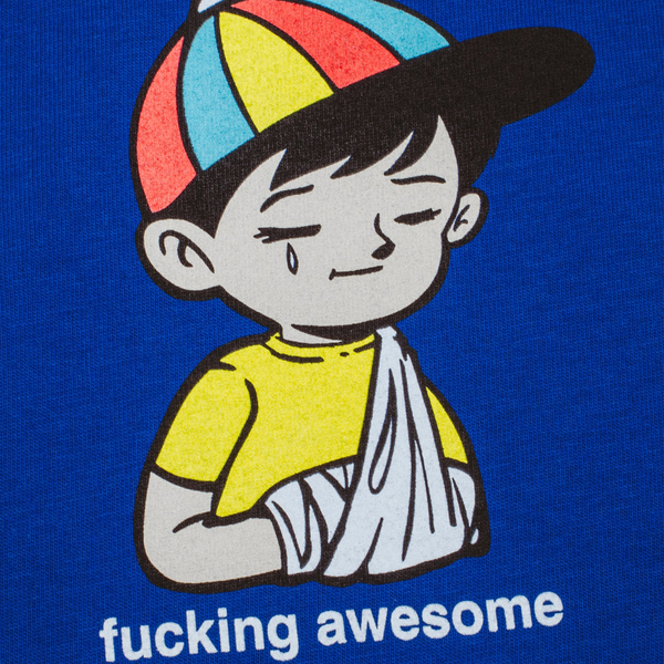 Fucking Awesome Wanto Kid Tee Royal