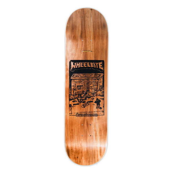 MEDIUM Wheelbite Punk x Medium Skateshop Deck